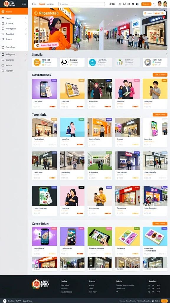 Daftar katalog menampilkan ikon, nama aplikasi, versi, dan ukuran dalam satu pandangan.
